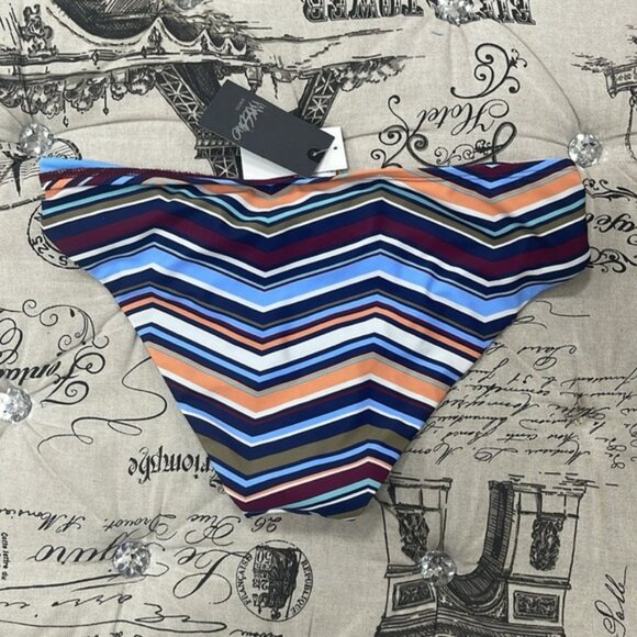 Mossimo Sash Waist Printed Bikini Bottoms - Picture 5 of 6